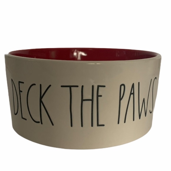 Rae Dunn Other - Rae Dunn DECK THE PAWS Bowl